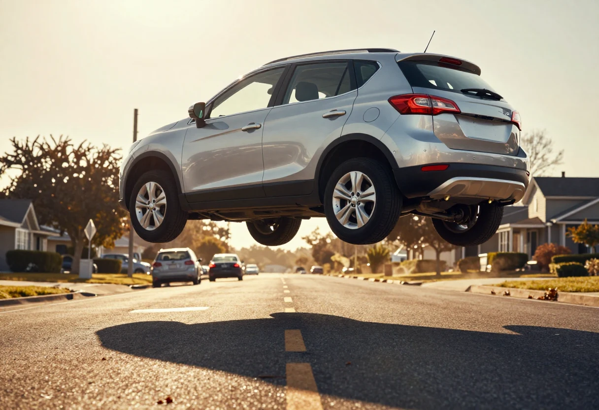 Your own car, off the ground
